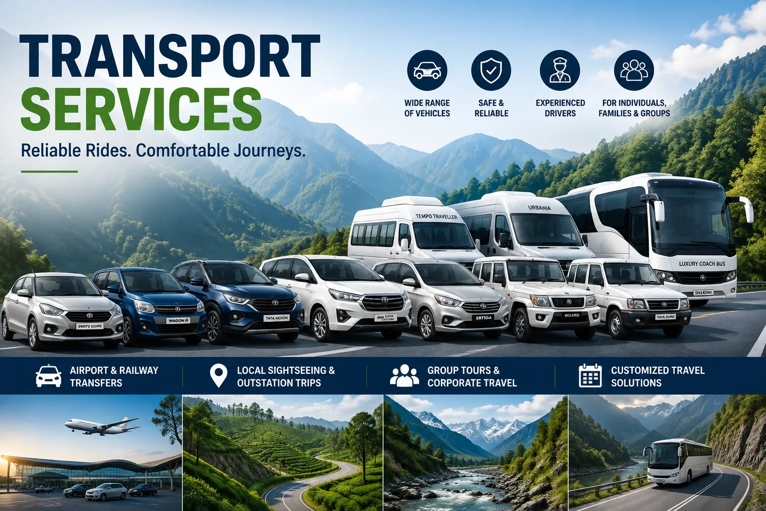 Transport Services Scenic Journeys Await